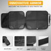 imageEcoNour 2 Pack Car Seat Protector for Child Car Seat  600D Fabric NonSlip Waterproof Car Seat Cover Mat with Thick Padding  Carseat Cover for Baby Car Seat2Pack