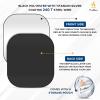 imageEcoNour 2Piece Foldable Spring RV Windshield Sunshade Reflective 240T Polyster for RVs Trucks Motorhomes Bus Side Window XXLarge Each 415 in x 50 inSmall