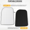 imageEcoNour 2Piece Foldable Spring RV Windshield Sunshade Reflective 240T Polyster for RVs Trucks Motorhomes Bus Side Window XXLarge Each 415 in x 50 inTesla Model3  ModelY