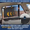 imageEcoNour Car Window Shades for Windows 2 Pack  Shade Automotive Interior Sun Protection Large Offers Complete from UV Rays and Glare 18quot x 20quotMedium