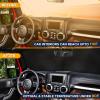 imageEcoNour Jeep Windshield Sunshade  Sun Visor for UV Rays ampamp Heat Protection  Suitable for Wrangler Gladiator  Jeep Accessories for Wrangler  XSmall  60x21 InchesXSmall