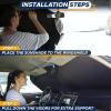 imageEcoNour Jeep Windshield Sunshade  Sun Visor for UV Rays ampamp Heat Protection  Suitable for Wrangler Gladiator  Jeep Accessories for Wrangler  XSmall  60x21 InchesMedium