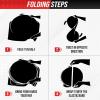 imageEcoNour Jeep Windshield Sunshade  Sun Visor for UV Rays ampamp Heat Protection  Suitable for Wrangler Gladiator  Jeep Accessories for Wrangler  XSmall  60x21 InchesXXLarge