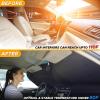 imageEcoNour Jeep Windshield Sunshade  Sun Visor for UV Rays ampamp Heat Protection  Suitable for Wrangler Gladiator  Jeep Accessories for Wrangler  XSmall  60x21 InchesXXXXLarge