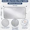 imageEcoNour Jeep Windshield Sunshade  Sun Visor for UV Rays ampamp Heat Protection  Suitable for Wrangler Gladiator  Jeep Accessories for Wrangler  XSmall  60x21 InchesMedium