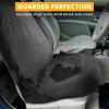 imageEcoNour Sweat Towel Car Seat Cover with Belt Shoulder Pad  Washable Car Seat Protector from Sweat Food Dirt Gym Swimming Workout  Waterproof Universal Seat Cover for Car Truck Van ampamp SUVBlack