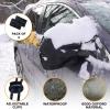 imageEcoNour Windshield Cover for Ice and Snow with Side Mirror Covers 2Pack  Waterproof Windshield Snow Cover for Winter Protection  Universal Fit for Cars SUVs Trucks