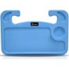 imageEcoNour 2 in 1 Car Steering Wheel Desk  Lap Desk for Convenient Working  Bamboo Trays for Eating  Interior Accessories for Truck Drivers  Lightweight Wooden Tray with Easy StorageBlue