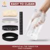 imageEcoNour 1000 ml Sourdough Starter Kit  34oz Glass Sourdough Starter Jar with Thermometer Spatula Cloth Cover  DateMarked Feeding BandIdeal for Beginners  Bread Fermentation ampamp Baking Essential