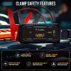 imageEcoNour 1000A Jump Starter with 10000mAh Battery  Safety Features with LED Light  Portable for Cars Trucks SUVs Vans ampamp Diesel Engines  Fast Charging Emergency Power Bank for Devices ampamp VehiclesCS 10 1000 Amps