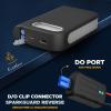 imageEcoNour 1000A Jump Starter with 10000mAh Battery  Safety Features with LED Light  Portable for Cars Trucks SUVs Vans ampamp Diesel Engines  Fast Charging Emergency Power Bank for Devices ampamp VehiclesES10 1000 Amps