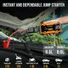 imageEcoNour 1000A Jump Starter with 10000mAh Battery  Safety Features with LED Light  Portable for Cars Trucks SUVs Vans ampamp Diesel Engines  Fast Charging Emergency Power Bank for Devices ampamp VehiclesLS 20 2500 Amps Fast Charging
