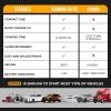 imageEcoNour 1000A Jump Starter with 10000mAh Battery  Safety Features with LED Light  Portable for Cars Trucks SUVs Vans ampamp Diesel Engines  Fast Charging Emergency Power Bank for Devices ampamp VehiclesXS 60 6000 Amps