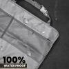 imageEcoNour 2 Pack Back Seat Protector for Kids Feet  Premium Waterproof Kick Mats with 2 Pocket Organizer  Backseat Cover for Vehicles to Protect from Dirt Mud ampamp Scratches  Travel AccessoriesGrey 22 Inch