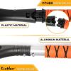 imageEcoNour 27quot Aluminum Snow Brush with Ice Scrapers for Car Windshield and Window  Car Snow Scraper and Brush with Ergonomic Foam Grip Winter Accessories Orange Red Green 3 PackOrange  Red