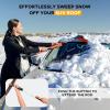imageEcoNour 447quot 3 in 1 Snow Brush for SUV 360 Pivoting Extendable Long Snow Brush for Car Snow and Ice Scrapers for Windshield with Ergonomic Foam Grip for Car Truck SUV Winter Car Accessories53