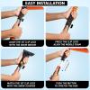 imageEcoNour 447quot 3 in 1 Snow Brush for SUV 360 Pivoting Extendable Long Snow Brush for Car Snow and Ice Scrapers for Windshield with Ergonomic Foam Grip for Car Truck SUV Winter Car Accessories63