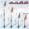 imageEcoNour 447quot 3 in 1 Snow Brush for SUV 360 Pivoting Extendable Long Snow Brush for Car Snow and Ice Scrapers for Windshield with Ergonomic Foam Grip for Car Truck SUV Winter Car Accessories63