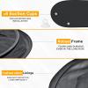 imageEcoNour Back Window Sun Shade for Car  Rear Window Shade with 99 Sun Protection from UV and Heat  Sun Shade for Car Window Baby Offers Complete Coverage for Rear Windshield  Medium 39quotx19quotMedium