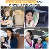 imageEcoNour Back Window Sun Shade for Car  Rear Window Shade with 99 Sun Protection from UV and Heat  Sun Shade for Car Window Baby Offers Complete Coverage for Rear Windshield  Medium 39quotx19quotSmall