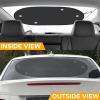 imageEcoNour Back Window Sun Shade for Car  Rear Window Shade with 99 Sun Protection from UV and Heat  Sun Shade for Car Window Baby Offers Complete Coverage for Rear Windshield  Medium 39quotx19quotMedium