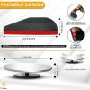 imageEcoNour Blind Spot Car Mirror 2 Pack  Wide Angle for 3x Larger View  Universal Car Rear View Mirror with Rain Guard  Side Blind Spot with Adjustable Stick for Cars SUVs and TrucksCircle With Visor