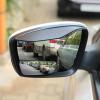 imageEcoNour Blind Spot Car Mirror 2 Pack  Wide Angle for 3x Larger View  Universal Car Rear View Mirror with Rain Guard  Side Blind Spot with Adjustable Stick for Cars SUVs and TrucksRectangle With Visor