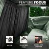 imageEcoNour Car Privacy Curtains  Rear Divider Curtain Blackout  Shade for Baby Sleep Privacy  Camping Accessories for CarRear Divider Curtain