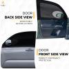 imageEcoNour Car Window Shades for Baby 2 Pack  Upgraded  Shades for Side Window  Comes with Enhanced Suction Cups ampamp Large Clips for Durability  Baby Car Accessories 15quot x 17quotFront