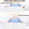 imageEcoNour Car Window Shades for Baby 2 Pack  Upgraded  Shades for Side Window  Comes with Enhanced Suction Cups ampamp Large Clips for Durability  Baby Car Accessories 15quot x 17quotRear