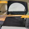 imageEcoNour Car Window Shades for Baby 2 Pack  Upgraded  Shades for Side Window  Comes with Enhanced Suction Cups ampamp Large Clips for Durability  Baby Car Accessories 15quot x 17quotRear