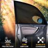 imageEcoNour Car Window Shades for Baby 2 Pack  Upgraded  Shades for Side Window  Comes with Enhanced Suction Cups ampamp Large Clips for Durability  Baby Car Accessories 15quot x 17quotFront