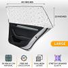 imageEcoNour Car Window Shades for Baby 2 Pack  Upgraded  Shades for Side Window  Comes with Enhanced Suction Cups ampamp Large Clips for Durability  Baby Car Accessories 15quot x 17quotRear