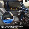 imageEcoNour Car Window Shades for Baby 2 Pack  Upgraded  Shades for Side Window  Comes with Enhanced Suction Cups ampamp Large Clips for Durability  Baby Car Accessories 15quot x 17quotFront