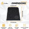 imageEcoNour Car Window Shades for Baby 2 Pack  Upgraded  Shades for Side Window  Comes with Enhanced Suction Cups ampamp Large Clips for Durability  Baby Car Accessories 15quot x 17quotFront