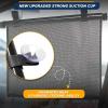 imageEcoNour Car Window Shades for Baby 2 Pack  Upgraded  Shades for Side Window  Comes with Enhanced Suction Cups ampamp Large Clips for Durability  Baby Car Accessories 18quot x 20quotBlack