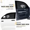 imageEcoNour Car Window Shades for Baby 2 Pack  Upgraded  Shades for Side Window  Comes with Enhanced Suction Cups ampamp Large Clips for Durability  Baby Car Accessories 15quot x 17quotFront