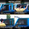 imageEcoNour Car Window Shades for Baby 2 Pack  Upgraded  Shades for Side Window  Comes with Enhanced Suction Cups ampamp Large Clips for Durability  Baby Car Accessories 15quot x 17quotFront