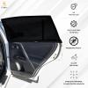 imageEcoNour Car Window Shades for Baby 2 Pack  Upgraded  Shades for Side Window  Comes with Enhanced Suction Cups ampamp Large Clips for Durability  Baby Car Accessories 15quot x 17quotRear
