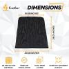 imageEcoNour Car Window Shades for Baby 2 Pack  Upgraded  Shades for Side Window  Comes with Enhanced Suction Cups ampamp Large Clips for Durability  Baby Car Accessories 15quot x 17quotRear