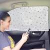 imageEcoNour Car Window Shades for Baby 2 Pack  Upgraded  Shades for Side Window  Comes with Enhanced Suction Cups ampamp Large Clips for Durability  Baby Car Accessories 15quot x 17quotRear