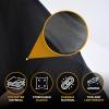 imageEcoNour Car Windshield Cover for Ice and Snow Windshield Snow Cover with Side Mirrors Cover for Snow Ice UV Fits Most Cars Trucks Vans SUVs Black