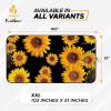 imageEcoNour Car Windshield Sun Shade 2 Pack Reflector Sunshade car Window Shades Car Reflective Sun Blocker Fits Small Sedans Mini SUVs ampamp Hatchbacks Medium 64 in x32 inSunflower