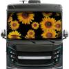 imageEcoNour Car Windshield Sun Shade 2 Pack Reflector Sunshade car Window Shades Car Reflective Sun Blocker Fits Small Sedans Mini SUVs ampamp Hatchbacks Medium 64 in x32 inSunflower