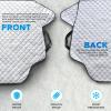 imageEcoNour Car Windshield Winter Cover for Ice and Snow  PEVA Fabric FourLayered Frost Cover with Magnetic Edges Thickened Snow Cover  Fits Most Cars SUVsCRV Van Sedan  Medium 62 x 48 inches
