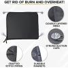 imageEcoNour Magnetic Car Sun Shade Side Window 2 Pack  Rear Window Sun Shade Blocks Harmful UV Rays  Ensures Privacy Protection  Baby Travel Accessories  Magnetic Curtain for Baby and KidsBlack Suction Magnet