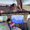 imageEcoNour Magnetic Side Window Sunshade 4 Pack  Car Window Shades for Baby Blocks Direct Sunlight Keeps Car Cool  BlueBlue Rear Window