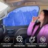 imageEcoNour Magnetic Side Window Sunshade 4 Pack  Car Window Shades for Baby Blocks Direct Sunlight Keeps Car Cool  Blueblue