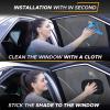 imageEcoNour Miniature Static Cling Window Shade for Car Sun Visor 2 Pack  Windshield Sun Shade Static Cling for Driving Glare Shield  Cling Car Shade for Windshield  Sun Glare Protection AccessoriesSmall