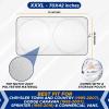 imageEcoNour Mirror Cut Foldable Windshield Sun Shade for Car  240T UV ampamp Heat Reflective Sunshade with Storage Pouch  Keeps Interior Cool  Fits Most Sedans SUVs ampamp Trucks  Medium 64quot x 32quotXXXLarge